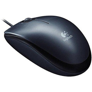 Logitech M100 USB Optical 1000DPI Black mice (910-001601)