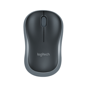 Logitech M185 RF Wireless Ambidextrous Black mice (910-002225) - V&L Canada