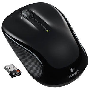 Logitech M325 RF Wireless Optical 1000DPI Ambidextrous Black mice (910-002974) - V&L Canada