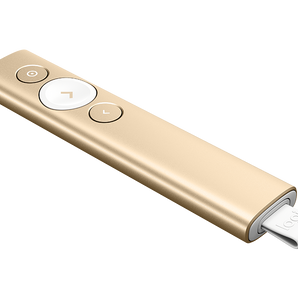 Logitech Spotlight Bluetooth Gold wireless presenter (910-004860) - V&L Canada