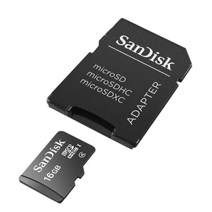 SanDisk Mobile Class4 MicroSDHC Flash Memory Card- SDSDQM-B35A with Adapter 16GB (SDSDQM-016G-B35SA)