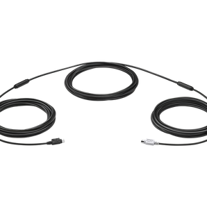 Logitech 939-001490 15m 6-p Mini-DIN 6-p Mini-DIN Black PS/2 cable
