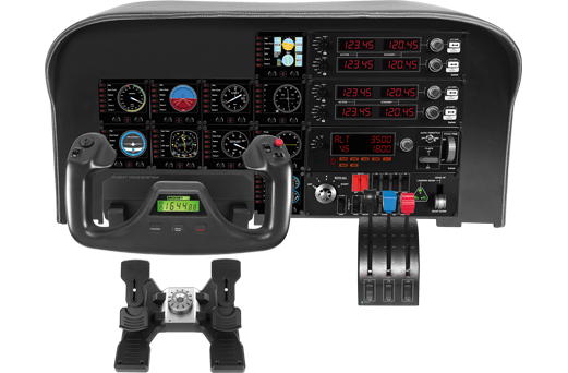 Logitech Pro Flight Throttle Quadrant Joystick  PC (945-000032) - V&L Canada