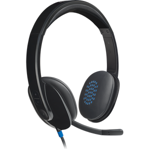 Logitech Headset 981-000510 Stereo USB Wired H540 Semi-open Retail