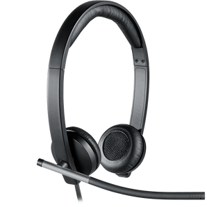 Logitech H650e Stereo Binaural Head-band Black headset (981-000518)