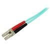 StarTech Fiber Optic Cable - 10 Gb Aqua - Multimode Duplex 50/125 - LSZH - LC/LC - 10 m (A50FBLCLC10) - V&L Canada