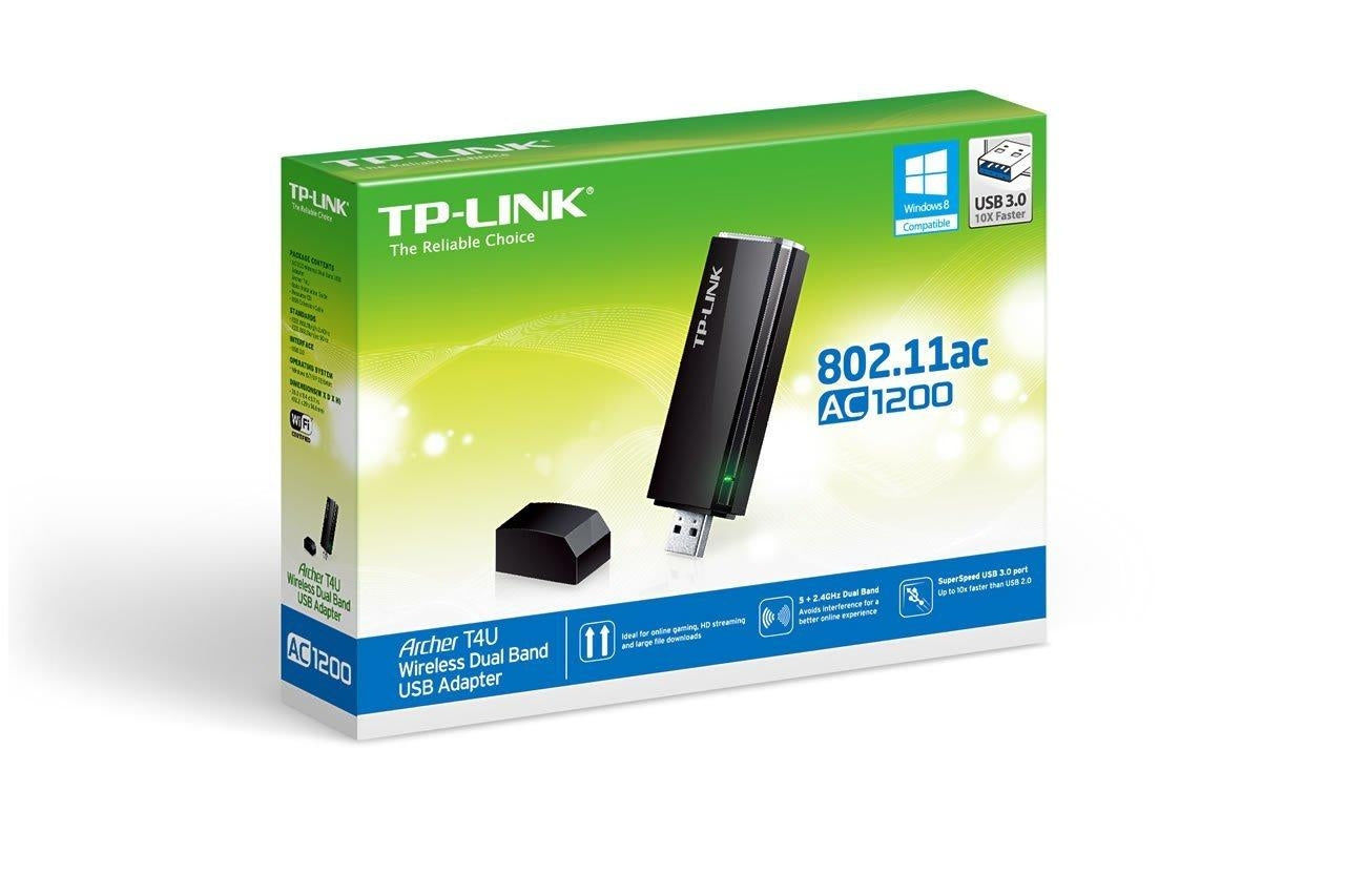 TP-Link Archer T4U AC1200 Wireless Dual Band USB Adapter, 2.4GHz 300Mbps/5Ghz 867Mbps - V&L Canada
