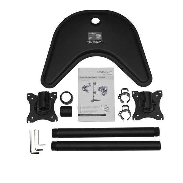 StarTech Accessory Dual-Monitor Stand Vertical Retail ARMBARDUOV - V&L Canada