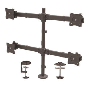 StarTech.com Desk Mount Quad Monitor Arm - Articulating - Heavy Duty Steel ARMQUAD - V&L Canada