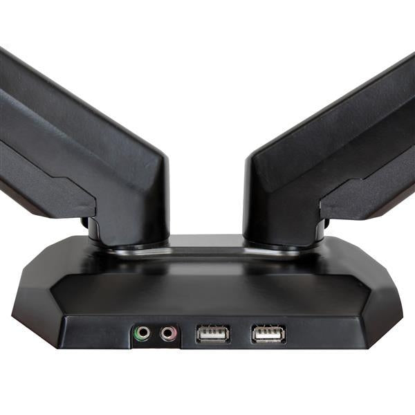 StarTech Accessory  Dual Mount with Built-in 2-port USB and Audio Pass Retail ARMSLIMDUO - V&L Canada