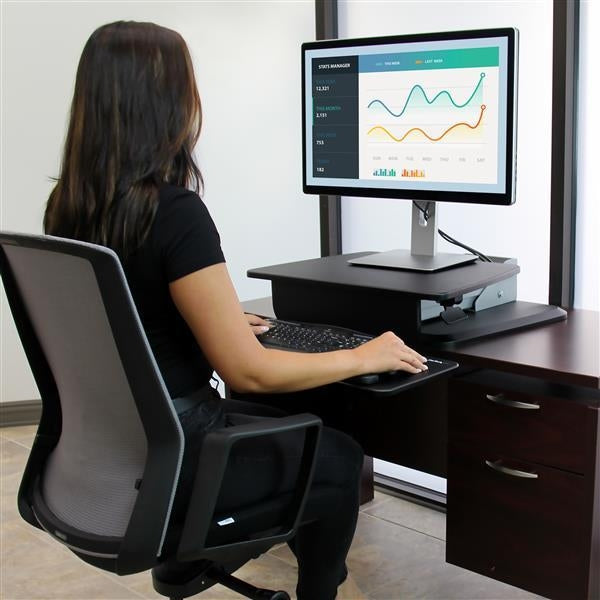 StarTech Accessory  Sit-to-Stand Workstation Retail ARMSTS - V&L Canada