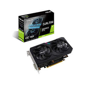 ASUS Dual NVIDIA GeForce GTX 1650 MINI OC Edition -DUAL-GTX1650-O4GD6-MINI-CSM)