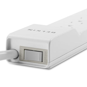 Belkin 6-Outlet Commercial Surge Protector with Rotating Plug (8 Feet)  (BE106000-08R) - V&L Canada