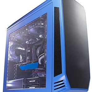 BitFenix Case BFC-AEG-300-BKWN1-RP AEGIS CORE Window Micro ATX Blue