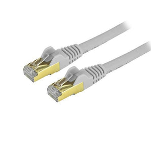 StarTech Cat6a Patch Cable - Shielded (STP) - 10 ft., Gray (C6ASPAT10GR) - V&L Canada