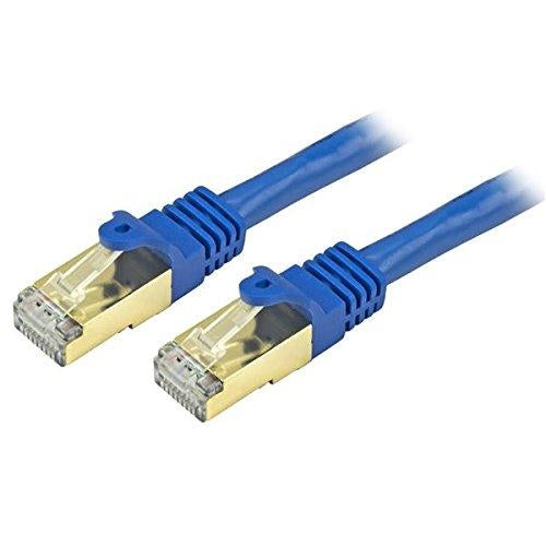 StarTech Cable  Cat6a Ethernet Patch Cable Shielded (STP) 12ft Blue Retail C6ASPAT12BL - V&L Canada