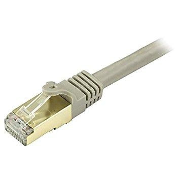 StarTech.com Cat6a Ethernet Patch Cable - Shielded (STP) - 12 ft., Gray C6ASPAT12GR - V&L Canada