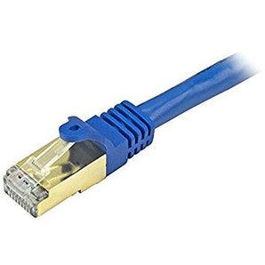 StarTech.com Cat6a Ethernet Patch Cable - Shielded (STP) - 15 ft., Blue C6ASPAT15BL - V&L Canada