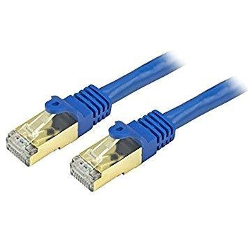 StarTech.com Cat6a Ethernet Patch Cable - Shielded (STP) - 15 ft., Blue C6ASPAT15BL - V&L Canada