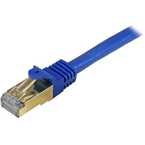 StarTech.com Cat6a Patch Cable - Shielded (STP) - 25 ft., Blue C6ASPAT25BL - V&L Canada