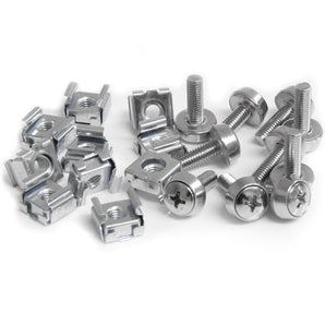 StarTech.com 50 Pkg M5 Mounting Screws and Cage Nuts for Server Rack Cabinet CABSCREWM5 - V&L Canada