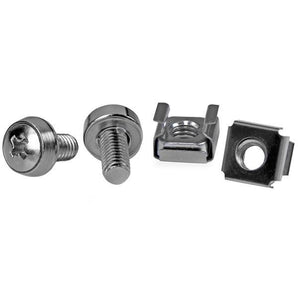 StarTech.com 50 Pkg M6 Mounting Screws and Cage Nuts for Server Rack Cabinet CABSCREWM6 - V&L Canada