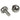 StarTech M5 Rack Screws and M5 Cage Nuts - 20 Pack (CABSCRWM520) - V&L Canada