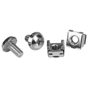 StarTech  M6 Rack Screws and M6 Cage Nuts - 20 Pack (CABSCRWM620)