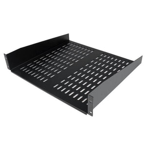 StarTech.com 2U 16in Universal Vented Rack Mount Cantilever Shelf - Fixed Server Rack Cabinet Shelf - 50lbs / 22kg CABSHELFV - V&L Canada