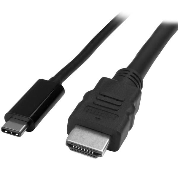 StarTech Cable  3feet USB-C to HDMI Adapter Cable 4K at 30Hz Retail (CDP2HDMM1MB) - V&L Canada
