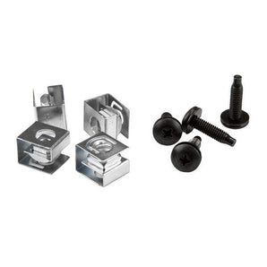 StarTech  Server Rack Screws and Clip Nuts - 10-32 - Rack Mount Screws and Slide-On Cage Nuts - 50 Pack (CLPSCRW1032)