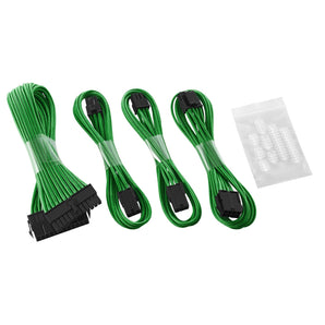 CableMod® ModFlex™ Basic Cable Extension Kit - 6+6 Pin Series - GREEN