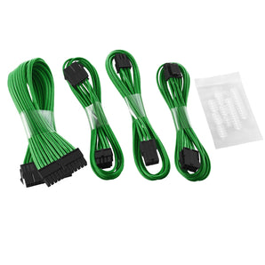 CableMod® ModFlex™ Basic Cable Extension Kit - Dual 6+2 Pin Series - GREEN