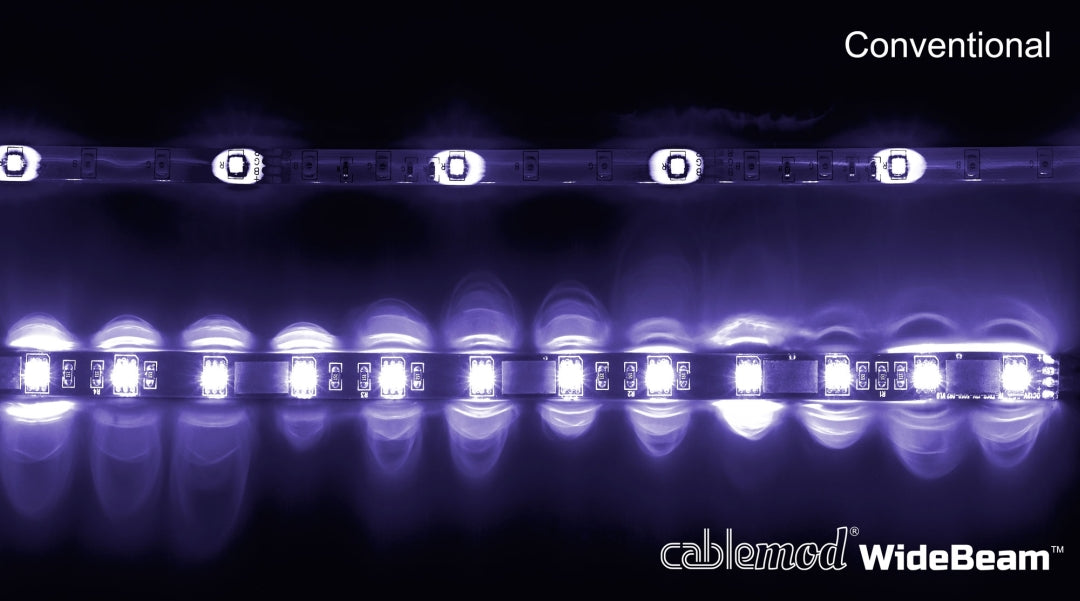CableMod WideBeam Magnetic LED Strip - UV - V&L Canada