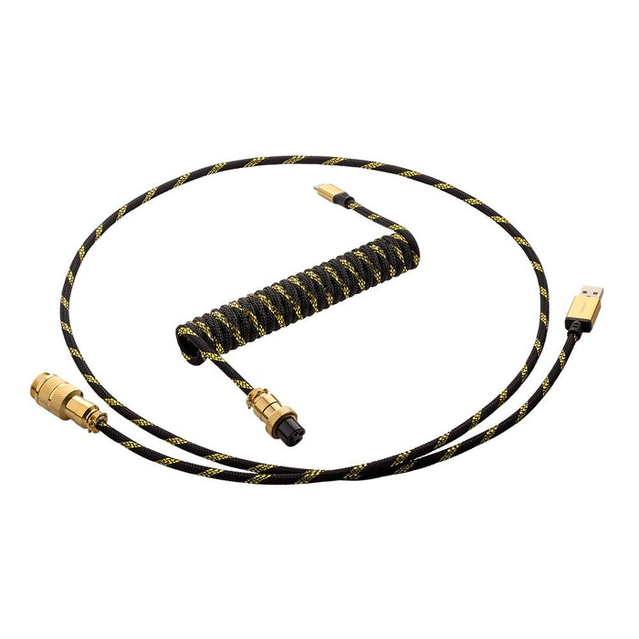 CableMod Pro Coiled Keyboard Cable (USB A to USB Type C, 150cm)