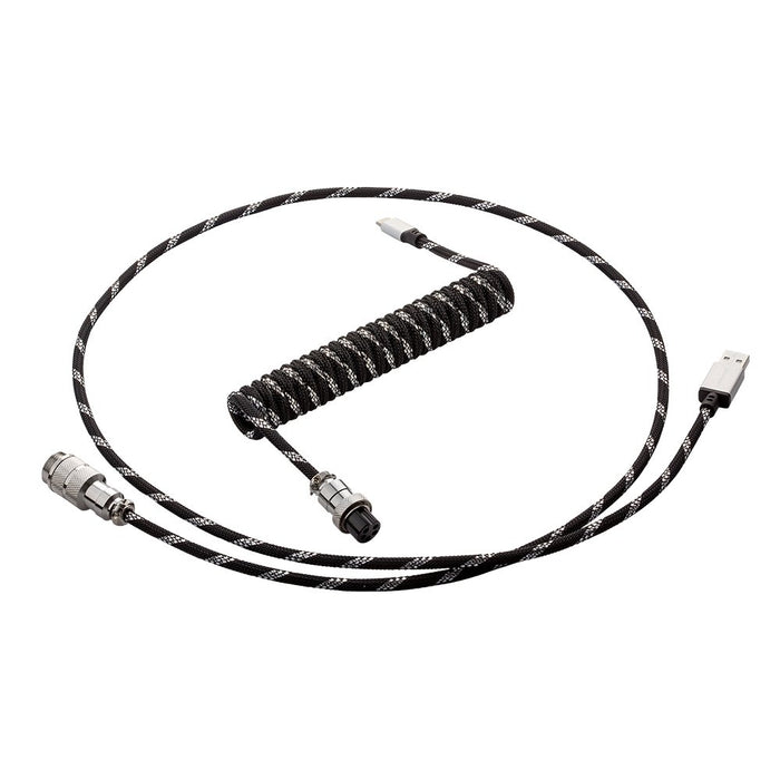 CableMod Pro Coiled Keyboard Cable (USB A to USB Type C, 150cm)