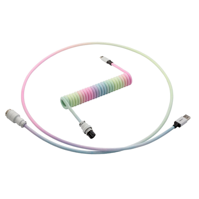 CableMod Pro Coiled Keyboard Cable (USB A to USB Type C, 150cm)