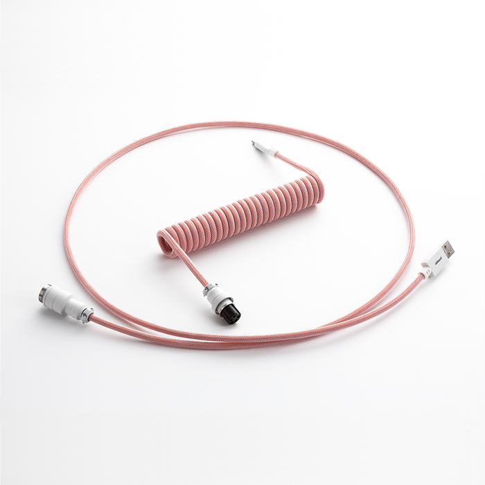 CableMod Pro Coiled Keyboard Cable (USB A to USB Type C, 150cm)