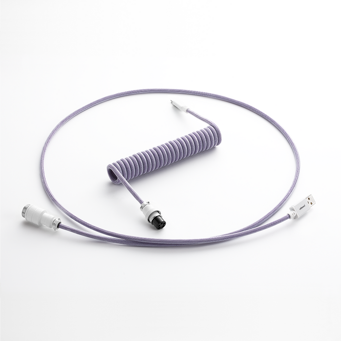 CableMod Pro Coiled Keyboard Cable (USB A to USB Type C, 150cm)