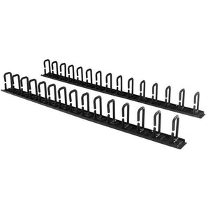 StarTech  Vertical Cable Organizer with D-Ring Hooks - 0U - 6 ft. (CMVER40UD) - V&L Canada