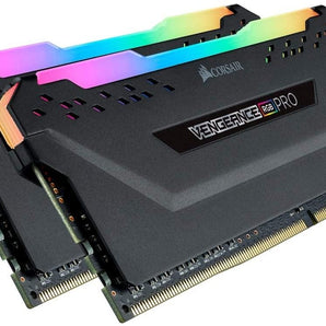 Corsair Vengeance RGB Pro 16GB (2x8GB) DDR4 3600 (PC4-28800) C18 Desktop Memory – Black (CMW16GX4M2D3600C18)