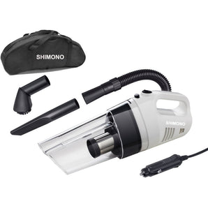 Shimono Car Vacuum Portable 150W 12V 4000Pa Handheld Lightweight Cyclone Cleaner - V&L Canada