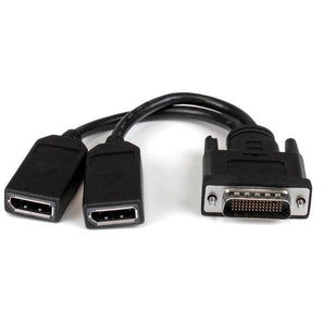 StarTech 8in LFH 59 Male to Dual Female DisplayPort DMS 59 Cable (DMSDPDP1) - V&L Canada