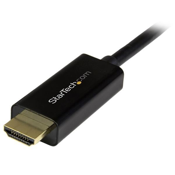 StarTech Cable 3feet DisplayPort to HDMI Converter Cable 4K Retail (DP2HDMM1MB) - V&L Canada
