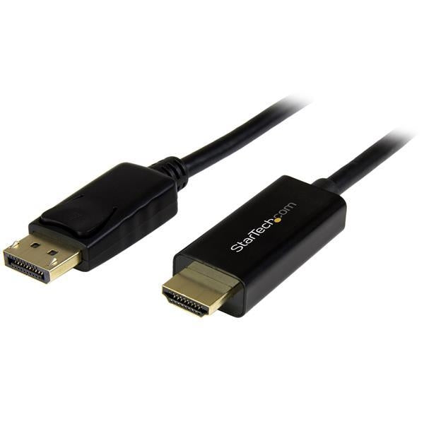 StarTech Cable 3feet DisplayPort to HDMI Converter Cable 4K Retail (DP2HDMM1MB) - V&L Canada