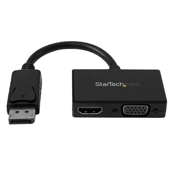 StarTech Video Accessory Travel A/V Adapter 2-in-1 DisplayPort to HDMI or VGA Retail (DP2HDVGA) - V&L Canada