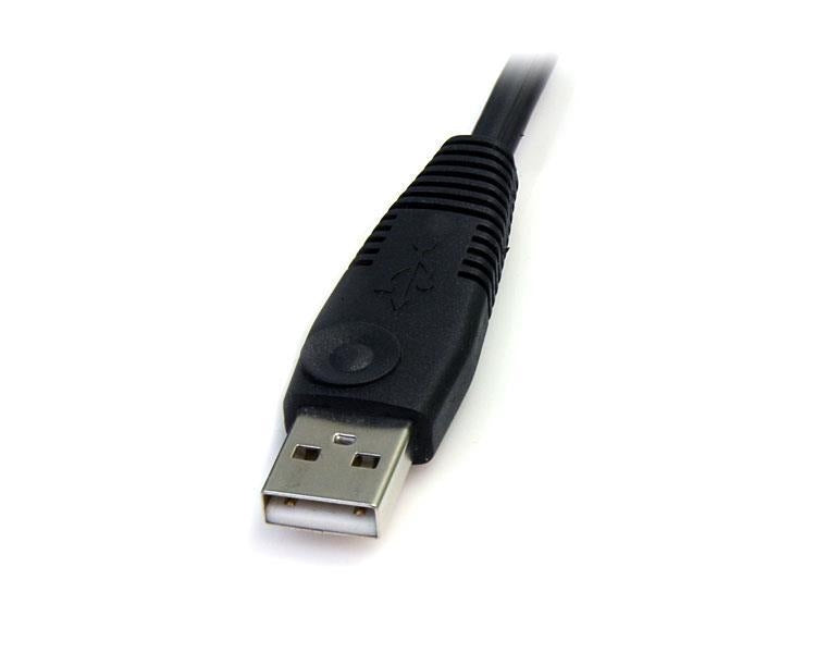 StarTech 6ft 4-in-1 USB DisplayPort KVM Switch Cable w/ Audio &amp; Microphone (DP4N1USB6) - V&L Canada
