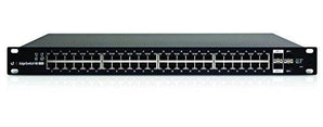 Ubiquiti Networks ES-48-500W Managed network switch L2/L3 Gigabit Ethernet (10/100/1000) Power over Ethernet (PoE) 1U Black network switch - V&L Canada