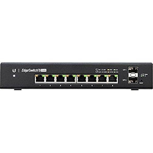 Ubiquiti Networks EdgeSwitch 8 Managed network switch Gigabit Ethernet (10/100/1000) Power over Ethernet (PoE) Black (ES-8-150W) - V&L Canada