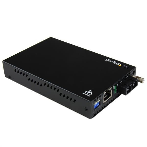 StarTech Gigabit Ethernet Multi Mode Fiber Media Converter SC 550m - 1000 Mbps (ET91000SC2) - V&L Canada